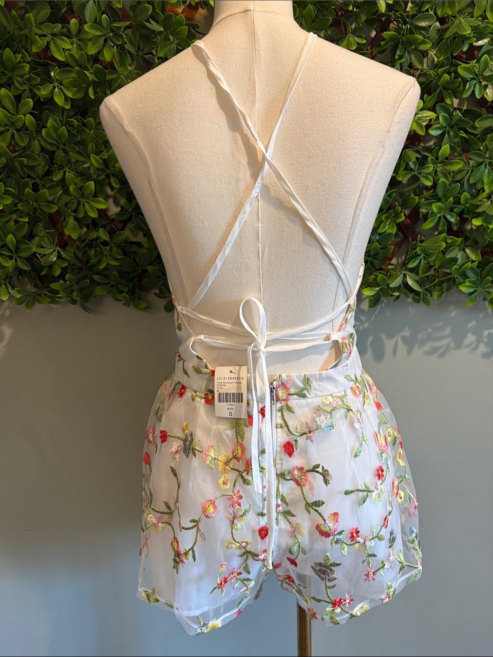 Floral Revolution Romper - Picture 8 of 9